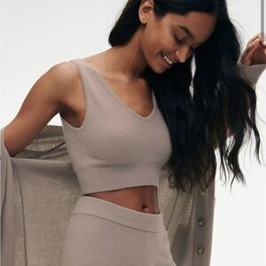 Naadam Cashmere Longline Bra Top